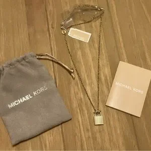 Michael Kors Jewelry Michael Kors Padlock Necklace Poshmark